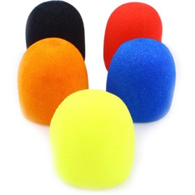 Resim MagicVoice Mikrofon Süngeri 2 Renk 2li Paket Fiyatı Magıcvoıce (SARI-KIRMIZI) 