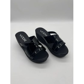 Resim Voga Dolgu Topuk Terlik(Rugan) 