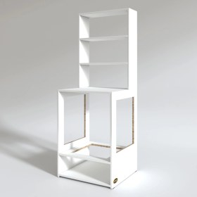 Resim Kenzlife ankastre fırın dolabı ismihan byz 165*60*56 mutfak raflı 