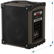 Resim NewFace Pluse 5 Mikrofonlu Rgb Kablosuz Hoparlör - Siyah Mrayd 