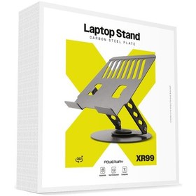 Resim Karbon Çelik Metal Laptop Standı Ayarlanabilir, Isı Dağıtımlı 11"-17" Xr99 