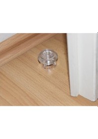 Resim Metali Kapı Yer Tamponu Stoper Şeffaf 2 Li Set 
