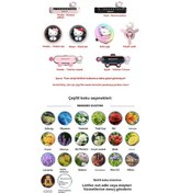 Resim Çizgi Film Araba Havalandırma Deliği Aromaterapi Süsü Siyah Kabartmalı Köpek 