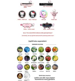 Resim Çizgi Film Araba Havalandırma Deliği Aromaterapi Süsleri Çilek Ayı 