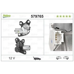 Resim VALEO 579765 Arka Silecek Motoru ( Citroen : Berlingo 08-/Peugeot : Partner 08-) 6405LQ (WA849122) 