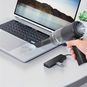 Resim 2025 En Yeni USB-C Güçlü Elde Taşınabilir Vakum Temizleyici - Mini Yüksek Güçlü Masaüstü ve Dizüstü Bilgisayar Klavye Temizleyici, Araba Koltukları, Koltuk, Zemin, Mat ve Masa Toz Alma İçin Çoklu Fırça Başlıkları, Şarj Edilebilir Lityum Pil, 3KPa Emiş, 0.12Amp, Dizüstü Bilgisayar Temizleme Aksesuarı | Modern Vakum Tasarımı | Dayanıklı Vakum Başlığı, Ev İçin Vakum Temizleyici 