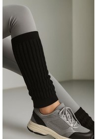 Resim Cotenconcept 3 Çift Basic Kalın Pamuk Karışımlı Tozluk Haki-siyah 