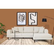 Resim Tasarım Nero Köşe Koltuk, Ekru, 250X160, Sağ Köşe 