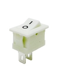 Resim Af120b Yükseltici Anahtarı 0-1 2p Beyaz 50 Adet 
