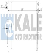 Resim KALE 393200 Klima Radyator (NİSSAN: NAVARA (D40) Pathfinder (R51)) 92100ea00a (WN552342) 