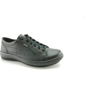 Resim Legero Kadın Goretex Deri Ayakkabı Tanaro 000270-0100 - Siyah SİYAH 