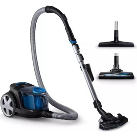Resim Philips Powerpro Toz Torbasız Süpürge - Kuvvetli Emiş Gücü, Hepa Filtre ve 1.5 L Toz Haznesi, Turbo Başlık Philips Türkiye Garantili 
