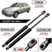 Resim OTOZET Escort HB Bagaj Amortisörü Sağ Sol Takım 1990 Sonrası Ford Escort