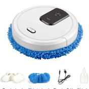 Resim Yenı Akıllı Süpürme Ve Paspas Robotlu Süpürge Kuru Ve Islak Paspas Nemlendirici Style1-white Beyaz 