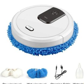 Resim Yenı Akıllı Süpürme Ve Paspas Robotlu Süpürge Kuru Ve Islak Paspas Nemlendirici Style1-white Beyaz 