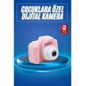 Resim 2.0 Inç Ekran Mini 1080P Hd Çocuk Kamera Dijital Fotoğraf Makinesi 