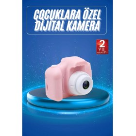 Resim 2.0 Inç Ekran Mini 1080P Hd Çocuk Kamera Dijital Fotoğraf Makinesi 