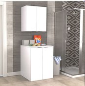 Resim Biani Fix Arya Ve Loft Uyumlu Çamaşır Makinesi Dolabı Renk Mat Be Çok Renkli 