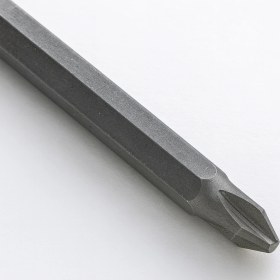 Resim (5 Adet) Manyetik Uzun Bits Bit Ucu Yıldız Tornavida Uç Derin Vidalama Için Ph2 100 mm Çelik Cr-V Uç 