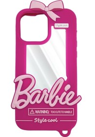 Resim Grapecase Barbie Aynalı Iphone 13 Pro Kılıf 