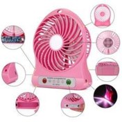 Resim VİPONLİNE 3 Kademeli Masaüstü Şarj Edilebilir Usb Fan Vantilatör Fan Mini Fan 