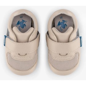 Resim Hopfrög Smart Walker First Prime Havalı Bej Barefoot Ilk Adım Bebek Ayakkabı 