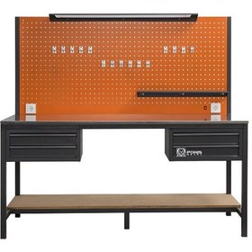 Resim Endüstriyel 4 Çekmeceli Çalışma Tezgahı 190x180x70cm 