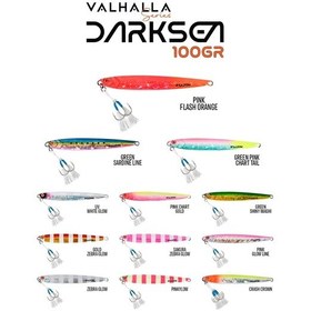 Resim Fujin Valhalla Darksea 100gr Metal Jig Yem Mt44 Pink Chart Gold 