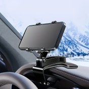 Resim Araba Gösterge Paneli Telefon Tutucu | Ayarlanabilir ABS Montajı | Güvenli Kavrama ve Dönebilen Dikdörtgen Akıllı Telefon Standı | Kolay Kurulum | Kaymaz, Şık Siyah Bitiş | Güvenli ve Pratik Navigasyon için İdeal, Gösterge Paneli Akıllı Telefon Tutucusu | Dikdörtgen Telefon Tutucu | Esnek Ayarlama 