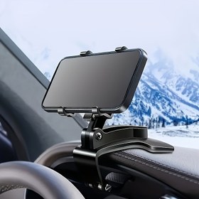 Resim Araba Gösterge Paneli Telefon Tutucu | Ayarlanabilir ABS Montajı | Güvenli Kavrama ve Dönebilen Dikdörtgen Akıllı Telefon Standı | Kolay Kurulum | Kaymaz, Şık Siyah Bitiş | Güvenli ve Pratik Navigasyon için İdeal, Gösterge Paneli Akıllı Telefon Tutucusu | Dikdörtgen Telefon Tutucu | Esnek Ayarlama 
