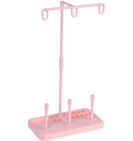 Resim Ev Tipi Dikiş Makinesi Çardağı 3 İplikli Pudra 