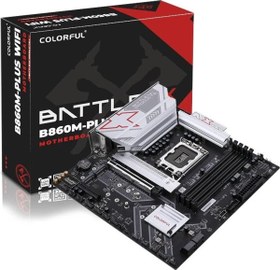 Resim Colorful BATTLE-AX B860M-PLUS WIFI V20 DDR5 7600Mhz mATX Gaming (Oyuncu) Anakart 