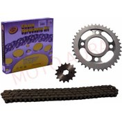 Resim 14T/36T 428H X 110 L ZİNCİR DİŞLİ SET 100cc CUB SFR 