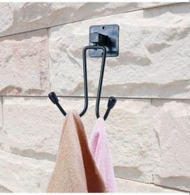 Resim Buffer Kendiliğinden Yapışkanlı Siyah Paslanmaz Metal Bornoz Ve Çok Renkli 