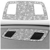 Resim Gösterge Paneli Elmas Dekoratif Etiket Araba Hava Çıkışı Bmw 3 Serisi E90 2005-2012, Modifiye 318i / 320i / 325i 1 Adet 