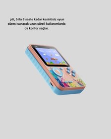 Resim Ceylan Adam Mini Retro Oyun Konsolu 500 Oyunlu 3.0 İnç Ekran Ve Şarjlı Batarya 