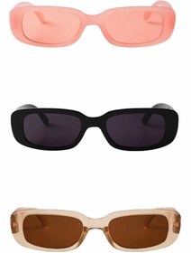 Resim Modalucci Unisex 3 Lü Set Güneş Gözlüğü 