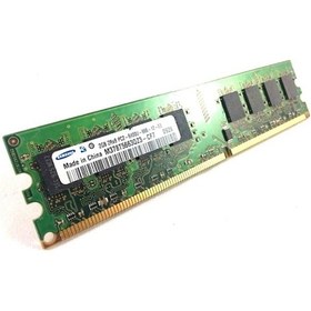 Resim Samsung M378T5663QZ3-CF7 PC2-6400 2 GB DDR2 800 MHz CL6 PC Ram 