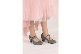 Resim Kiko 750 Çupra Günlük Kız Çocuk 4 cm Topuk Babet Ayakkabı 