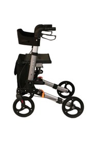 Resim Genel Markalar Lüks Rollatör Titanyum Frenli Hasta Yürüteci 