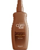 Resim Avon Care Sun+ Bronze Yüz ve Vücut İçin Bronzlaştırıcı Sprey Yağ 150 ML 