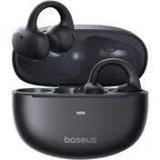 Resim Baseus Bowie MC1 OL Open-Ear TWS Bluetooth Kulak İçi Kulaklık Siyah 