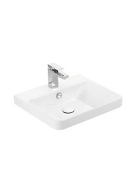 Resim Sanovit Luxury 50 CM Konsollu Lavabo Beyaz 