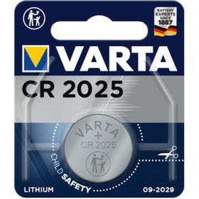 Resim Varta 6025 CR2025 3V Lityum Pil 1 x 10'lu 
