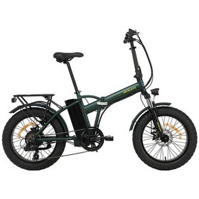 Resim Bisan F2 E-folding Katlanır Elektrikli Bisiklet Haki Yeşil Sarı E-bike Haki - Yeşil 