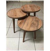 Resim 3'Lü Zigon Sehpa 1.Sınıf Mdf Tabla (462519008) 