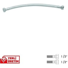 Resim Bağlantı Hortumu 1/2'1/2 40 Cm 