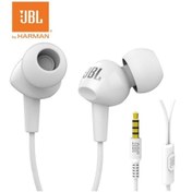 Resim JBL C100SI Kablolu mikrofonlu Kulakiçi Kulaklık Beyaz 