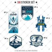 Resim Bay Etiket Hbgbdl6 Kayak Sticker Seti 5 Parca 