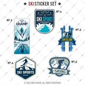 Resim Bay Etiket Hbgbdl6 Kayak Sticker Seti 5 Parca 